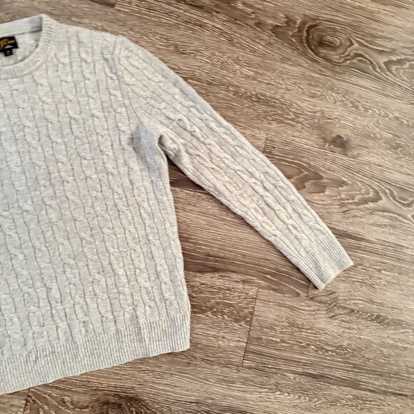 J. Crew 100% Cashmere Cable Sweater - Picture 4 of 8